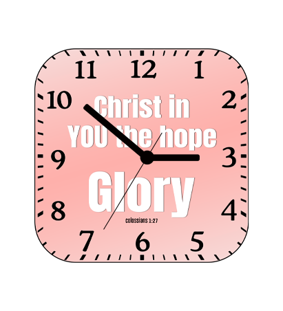 Custom Acrylic Table Clock