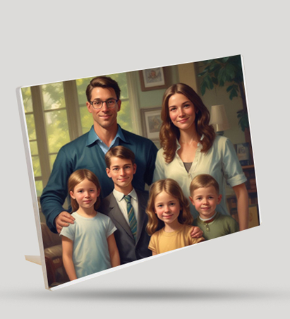 Custom Acrylic Table Photo Frame